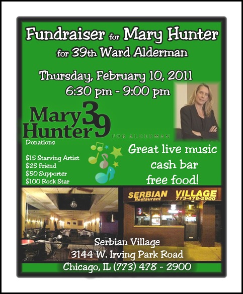 Chicago Studio Club 2011 poster for Mary Hunter